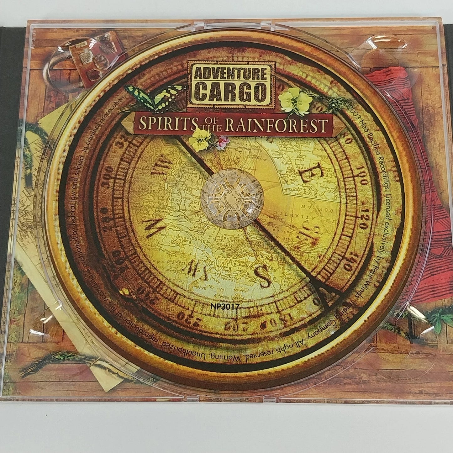 Adventure Cargo Spirit of the Rainforest CD Diane & David Arkenstone Nature 2003