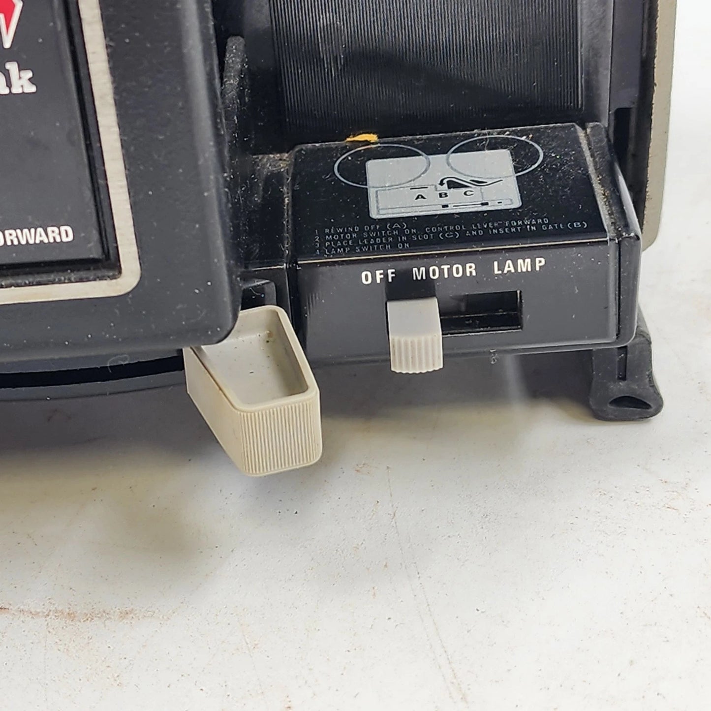 Kodak Instamatic M68 Super 8 Movie Projector 8mm Film Not Working Parts Only
