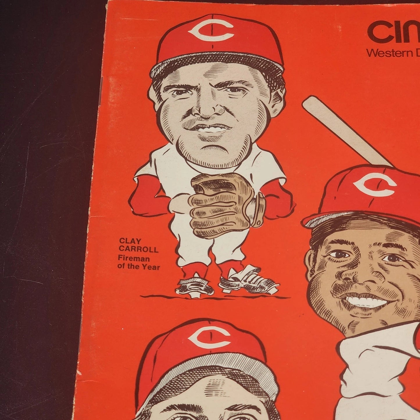 Cincinnati Reds 1973 Yearbook Johnny Bench MLB Baseball Magazine Vintage