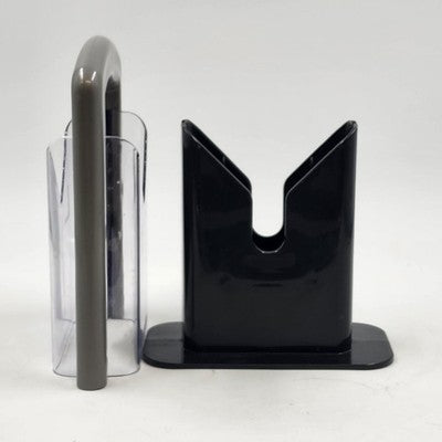 9.25" Bagel Guillotine Universal Slicer Silver Kitchen Bread Cutter Chopper Tool