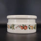 Wedgwood Quince Round Casserole Dish 1.5 Qt No Lid Oven To Table Fruits England