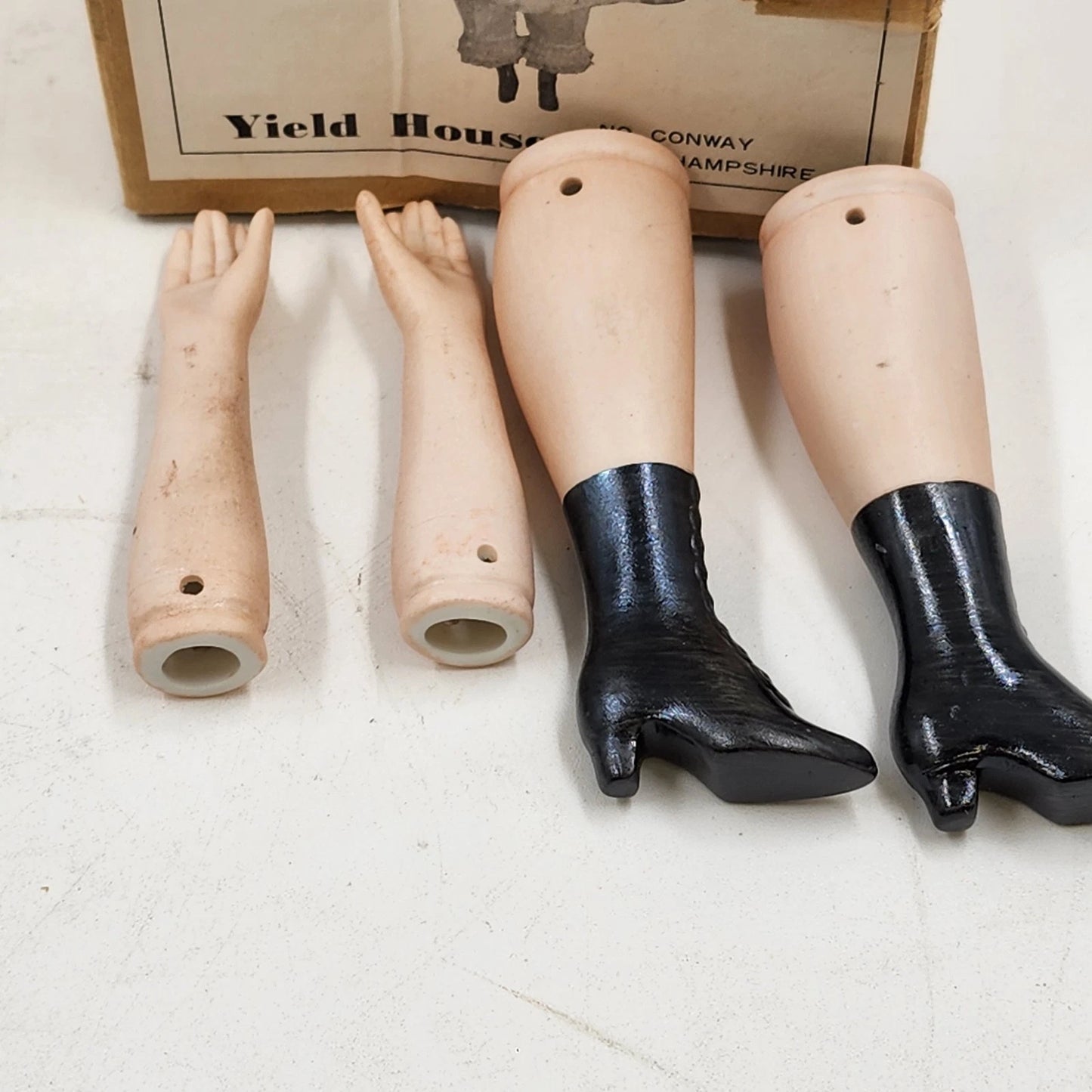 Beth March of Little Women Bisque 15" Doll Kit Yield House Head Arms & Legs