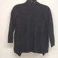 Cashmere Cardigan Sweater Black Size 1X Charter Club Women’s Knit Open Front Vtg