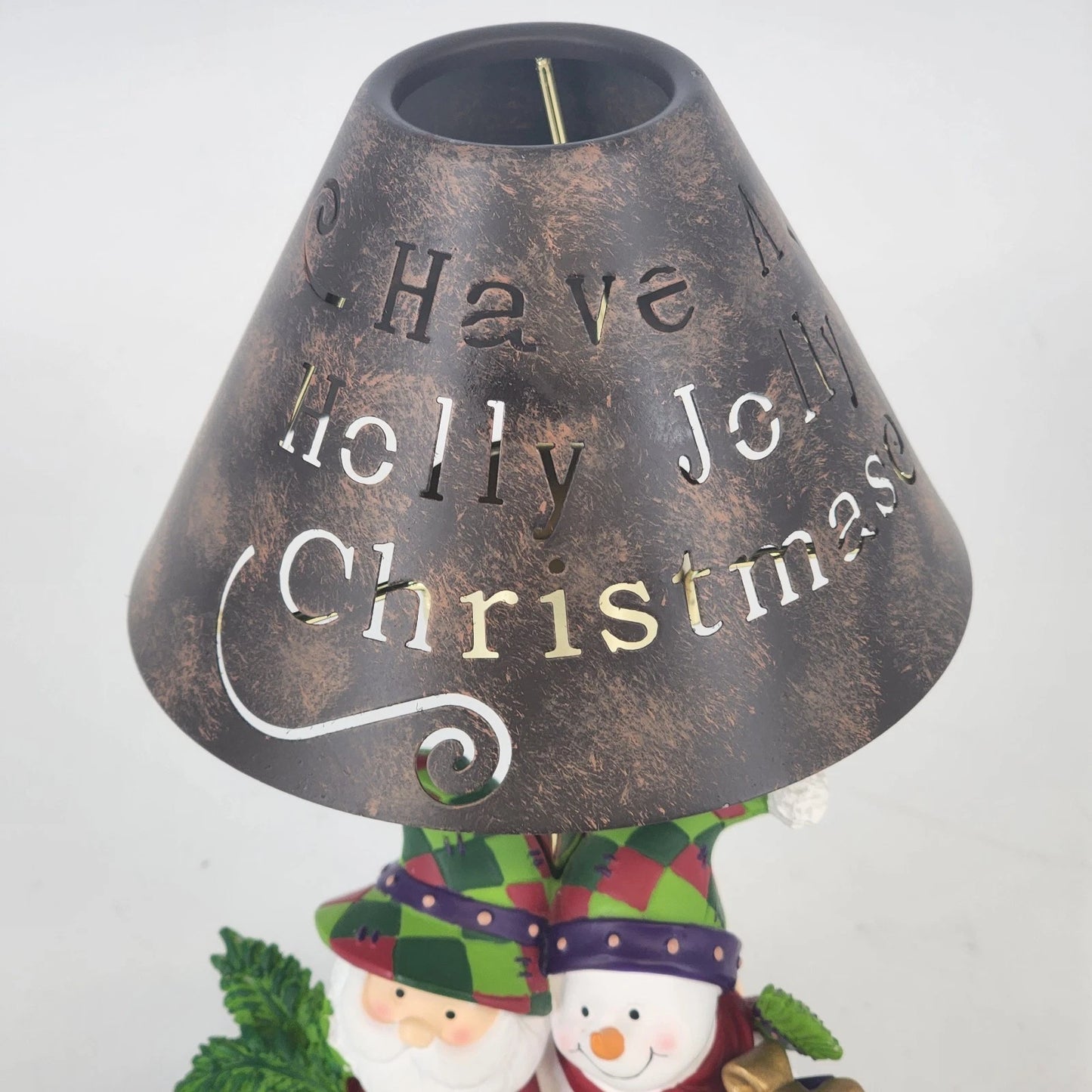 GUND Snowman Tealight Candle Holder Scandinavian Holiday Decor