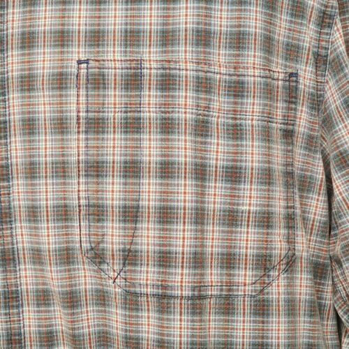 Wrangler Hero Shirt Men's Large Multicolor Plaid Long Sleeve Button-Down Cotton