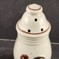 Rooster Chicken Salt & Pepper Shakers VG Pottery 4.5" Tall Vintage No Stoppers