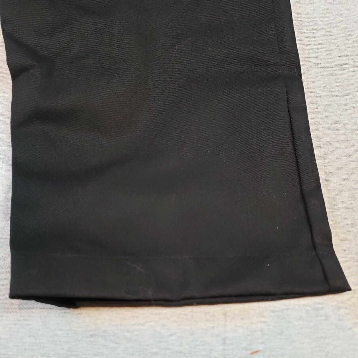 Black Chef Baggy Pants 2XL Unisex C15 Fame Fabrics Elastic Waist Pockets 81124