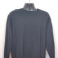 Black Crew Neck Pullover Sweatshirt Large Long Sleeve Vintage Fruit Of The Loom