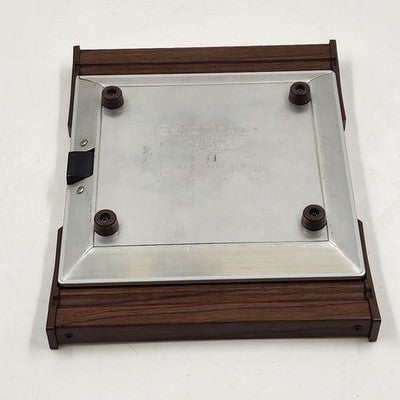 Salton Hotray H-907M Electric Food Warmer Glass Top Warming Plate 150 W 7.5" Sq