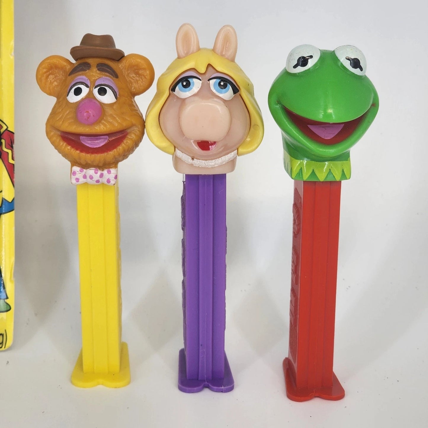 Vintage 1991 PEZ Muppet Show Dispenser Set Kermit Gonzo Piggy