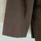 Briggs Women's 12P Soft Brown Button Up Blazer Jacket w Shoulder Pads Polyester