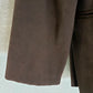 Briggs Women's 12P Soft Brown Button Up Blazer Jacket w Shoulder Pads Polyester