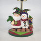 GUND Snowman Tealight Candle Holder Scandinavian Holiday Decor