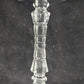 Rock Sharpe Artic Rose Pattern Crystal Champagne Intricate Stemware Tall Sherbet