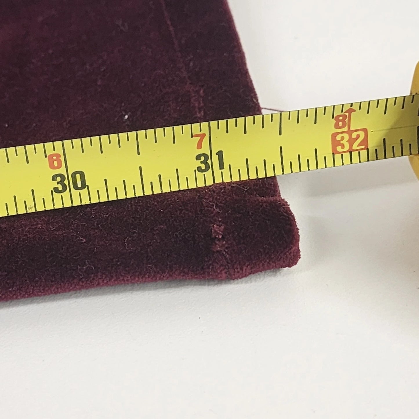 Newport News Jeanology Maroon Pants Size 10 Suede-Like Soft Stretch Cotton Vtg