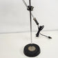 Robert Sonneman Orbiter Eyeball Desk Lamp Black Chrome Articulating '50s USA 22"