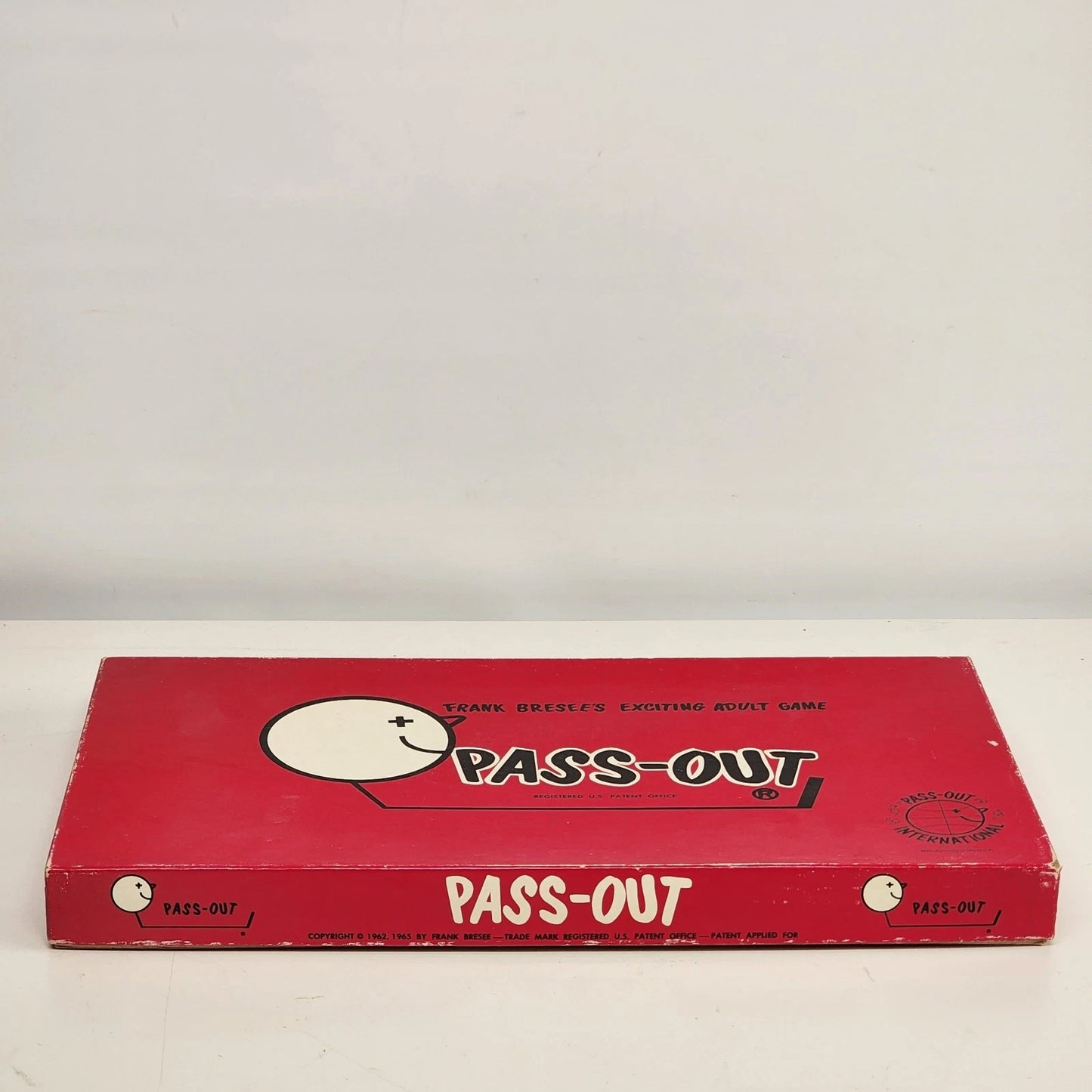 Vintage Pass Out Board Game Frank Bresee Adult Party Game 1965