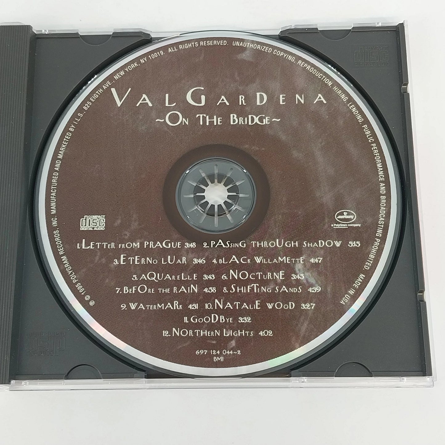 Val Gardena On the Bridge CD 1995 Mercury Records New Age Ambient Instrumental