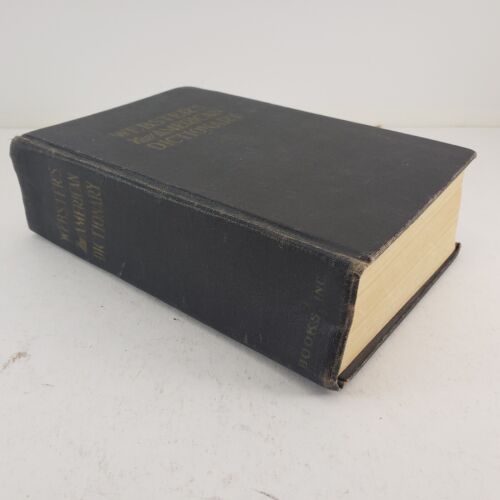 Webster’s New American Dictionary 1967 Thumb Indexed Book