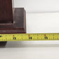 Waltham Tempus Fugit 31 Day Wall Clock Key Wind Pendulum Chime Wood 27.5" Vtg