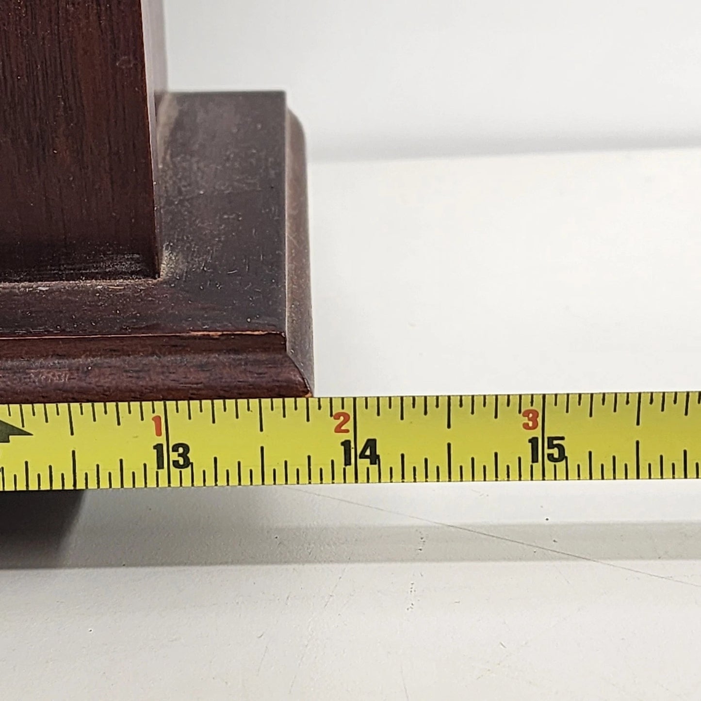 Waltham Tempus Fugit 31 Day Wall Clock Key Wind Pendulum Chime Wood 27.5" Vtg