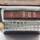 Truetone Car Radio Tube Type 1950 Era Serial A901207 Chrome Face Bakelite Knobs