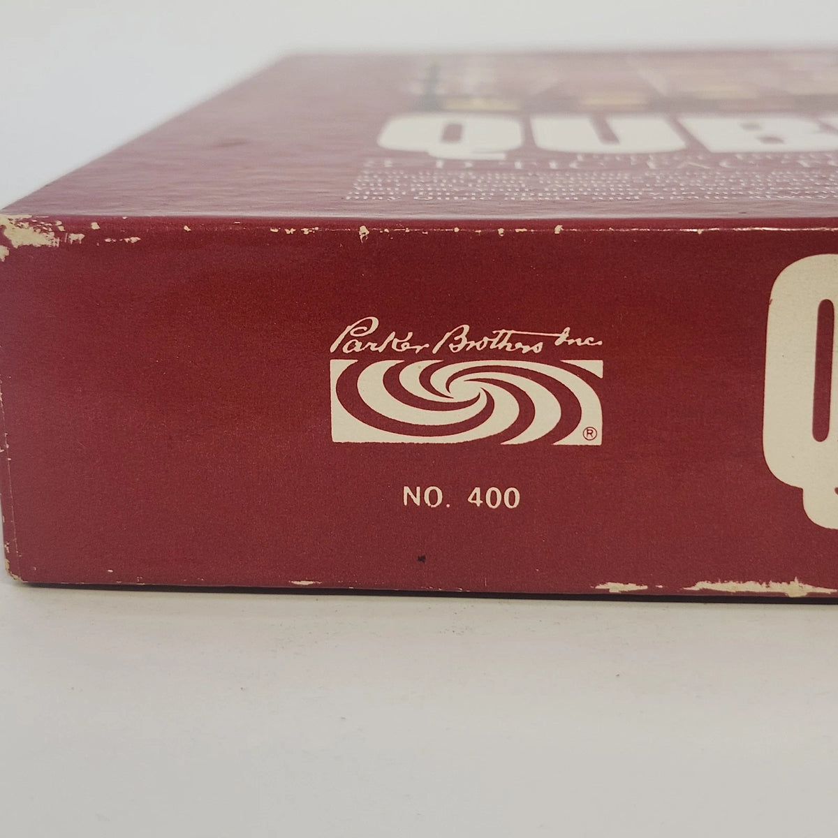 Parker Brothers Qubic 3-D Tic Tac Toe Game No. 400 Board Game Boxed 1965 Vtg USA