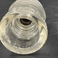 Pyrex MC Clear Glass Electrical Insulator 2.5"x4" Reg US Pat USA
