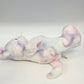 Build-A-Bear Pastel Swirl Kitty Cat Plush 15" Pink Purple Blue Stuffed Animal