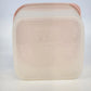 Tupperware Modular Mates 1620-1 Clear Storage Canister Pink Lid 1623-2 Vintage