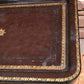 Maitland Smith Leather Tray Top Coffee Table Faux Bamboo 32x22 Philippines