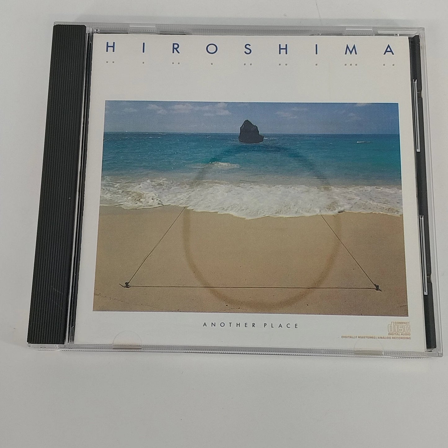 Hiroshima 4 CD Best Of Another Place East Between Black & White Jazz Epic 1980s