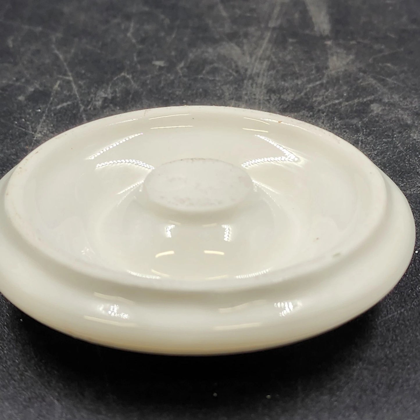 5 Cinf Ceramic Boiled Egg Holders Stackable White Egg Cups with Blue Face Design