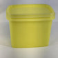 Tupperware 1243-8 Shelf Saver Containers Set 3 Yellow