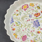 Avignon Toscany Fine China Pie Quiche Dish 10" Floral Pattern Japan Discontinued