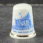 20+ Porcelain Thimbles Display Box Travel Liverpool Beatles Great Britain Flower