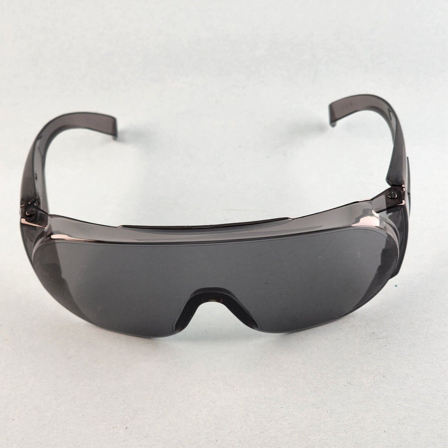 ERB Spec Visitor Safety Glasses OTG Fits over Most Rx Glasses UV Protection Z87+ (Smoke, Smoke)