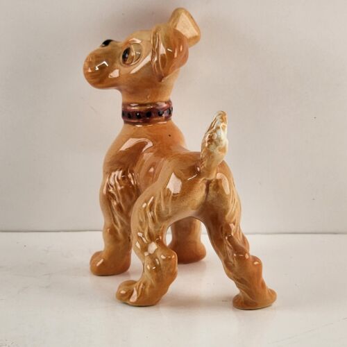 Beswick Porcelain Disney Scamp Dog No 1058 Vintage England Collar Fun Series