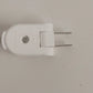 Atomic Cone Wall Lamp Adjustable Neck Chrome MCM Electric Plug-In Works Vintage