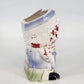 1976 Raggedy Ann and Andy Ceramic Planter 6" Bobbs Merrill Japan 4185 Vintage