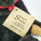 Stewart Studios Deborah Stewart Snuffles Black Artist Teddy Bear 8" w Tag