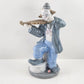 Paul Sebastian Fine Porcelain 1992 Clown Violinist Figurine 8.25" Tall Mexico