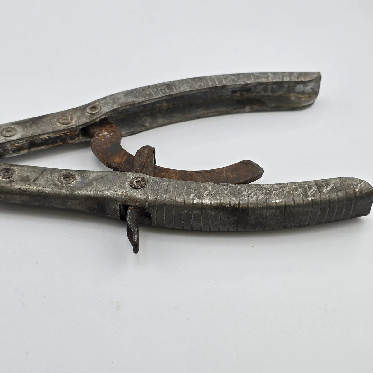 K-D Tools No. 145 Locking Ratcheting Hose Pinch-Off Pliers 10" USA Vintage