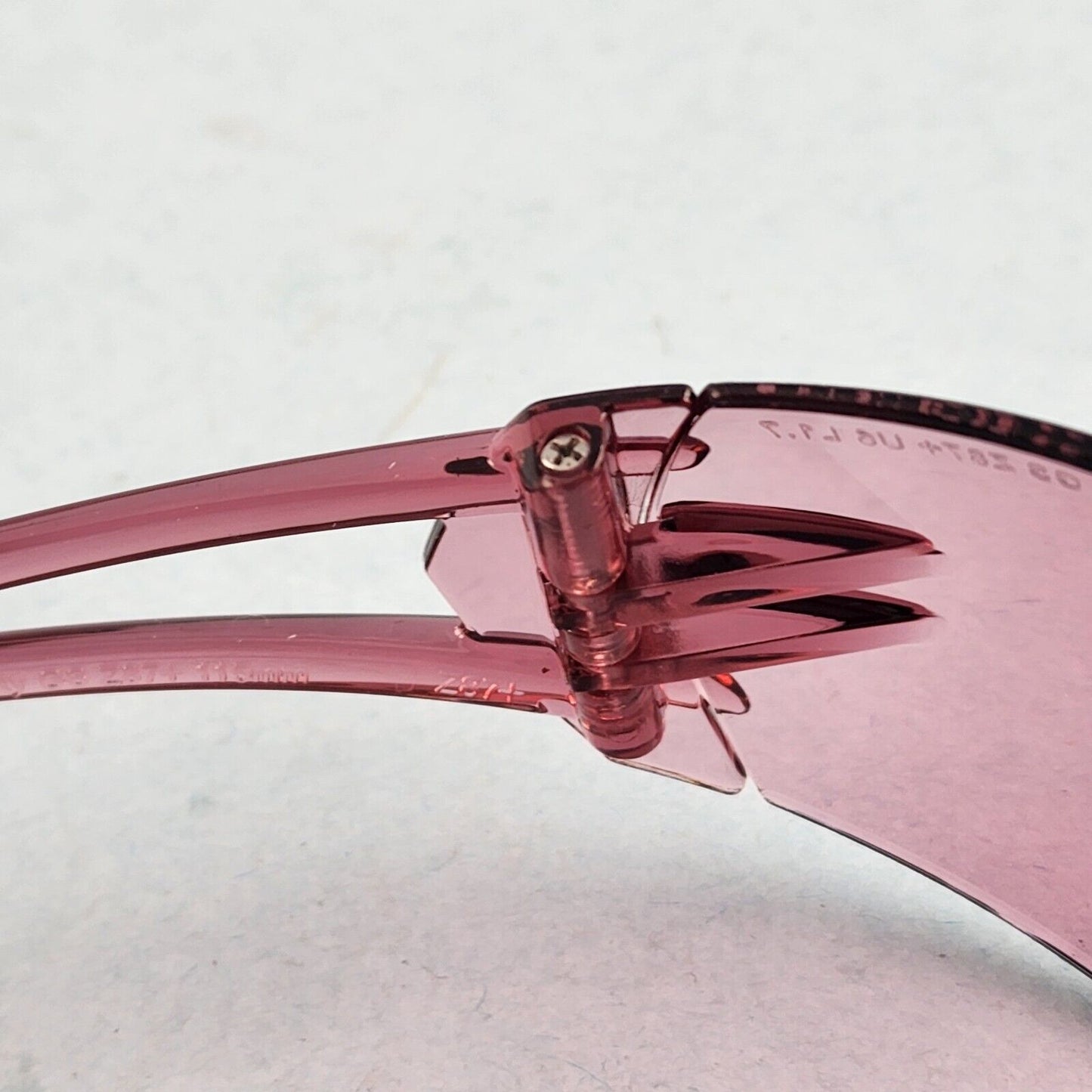 Varsity Lightweight Safety Glasses by Gateway Matching Lens and Frame Z87+ Z94.3 (Vermilion/Vermilion)