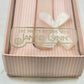 Jamie Lynn Wedding Cake Knife Server 12" 4 Pink Handle Stainless Sheffield Bride