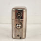 Stainless Travel Pocket Inkwell with Bottle Vintage Latch Lock Glass Bottle 2"