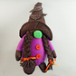 Knomeko Halloween Decoration 5 pcs Hocus Pocus Set Witch Gnome Wood Garland NIB
