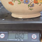Vintage Leigh Ware Springtime Gravy Boat Gold Gilt Floral