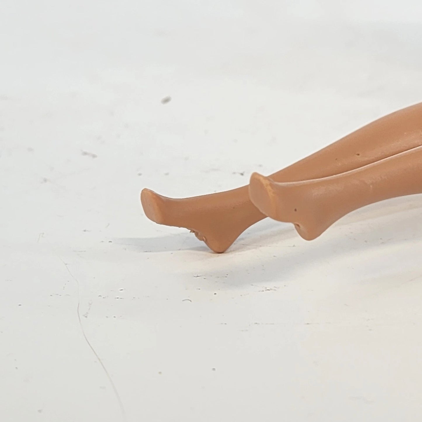 Vintage Mattel Barbie Doll Blonde Bendable Knees Pink Necklace
