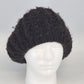 Knit Beret Women’s French Artist Hat Chocolate Brown Winter Beanie Slouchy Cap